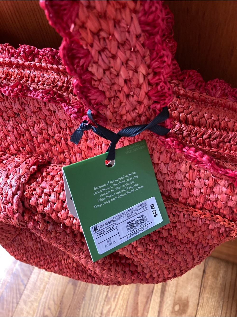 Raffia Bow Tote Bag - Kate Spade New York x Target - Picture 4 of 5